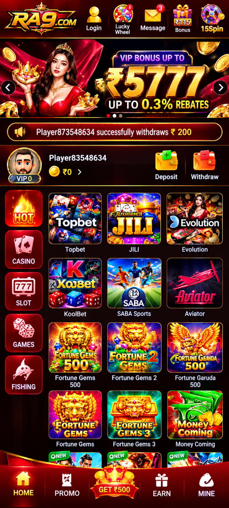 RA9 APP